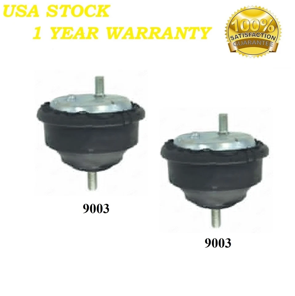 2PCS FRONT LEFT & RIGHT MOTOR MOUNT FIT 2000 BMW 328Ci 2.8L - Image 1 of 3