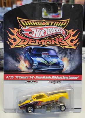 Hot Wheels Drag Strip Demons 4/25 '70 Camaro F/C - Steve Nichols Mill Road Boys - Image 1 of 4