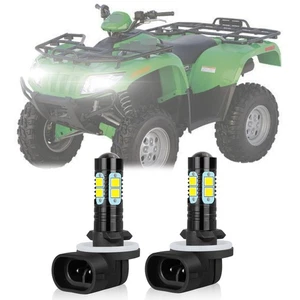 Xenon HID Hyper 881 White Headlight Lights Bulbs for Arctic Cat 650 2004-2011 - Picture 1 of 6