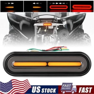 Tira de 60 LED luz de flujo freno señal de giro luz trasera universal para motocicleta - Imagen 1 de 13