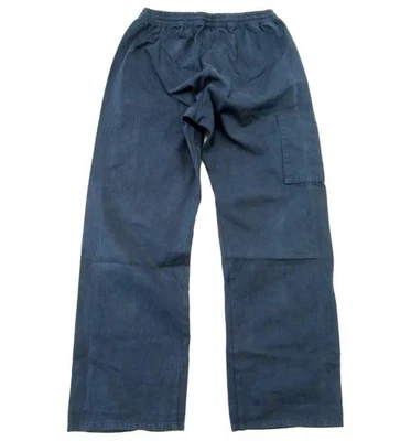 Calça cargo Yeezy Gap cetim tapeçaria azul marinho 2X - Imagem 1 de 4