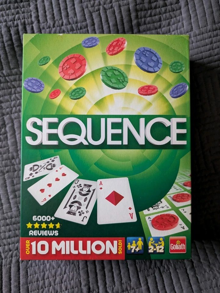 Sequence Board Game Goliath 2019 All Complete Very Good Condition - Image 1 of 4