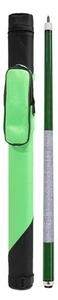 Paquete Set - Taco de billar verde y estuche de dos tonos 1x1. - Imagen 1 de 1