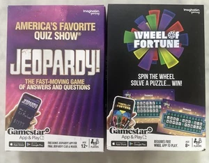 Gamestar App & Play Jeopardy and Wheel of Fortune Imagination Gaming NEW SEALED - Picture 1 of 3