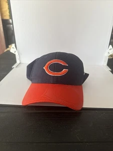 ๐ฅ Chicago Bears NFC New Era NFL GSH Navy 39THIRTY Hat Cap Stretch Men Sz S/M B1 - Picture 1 of 5