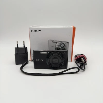 Sony Cyber-Shot DSC-W830 Schwarz - Kompakte Digitalkamera - Sehr schöner Zustand - Bild 1 von 4