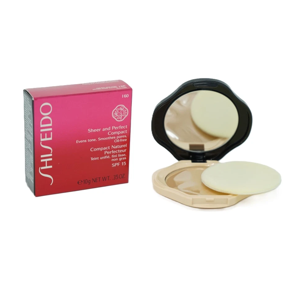 Shiseido Sheer and Perfect Compact Puder I60 Natural Deep Ivory - Bild 1 von 1