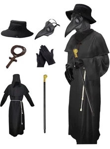Nicexx Plague Doctor Costume Adult SMALL - NEW - Picture 1 of 5