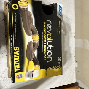 Camco 20' Kanalschlauch-Kit 39625 Revolution Swivel Rv Kit-20' - Bild 1 von 5