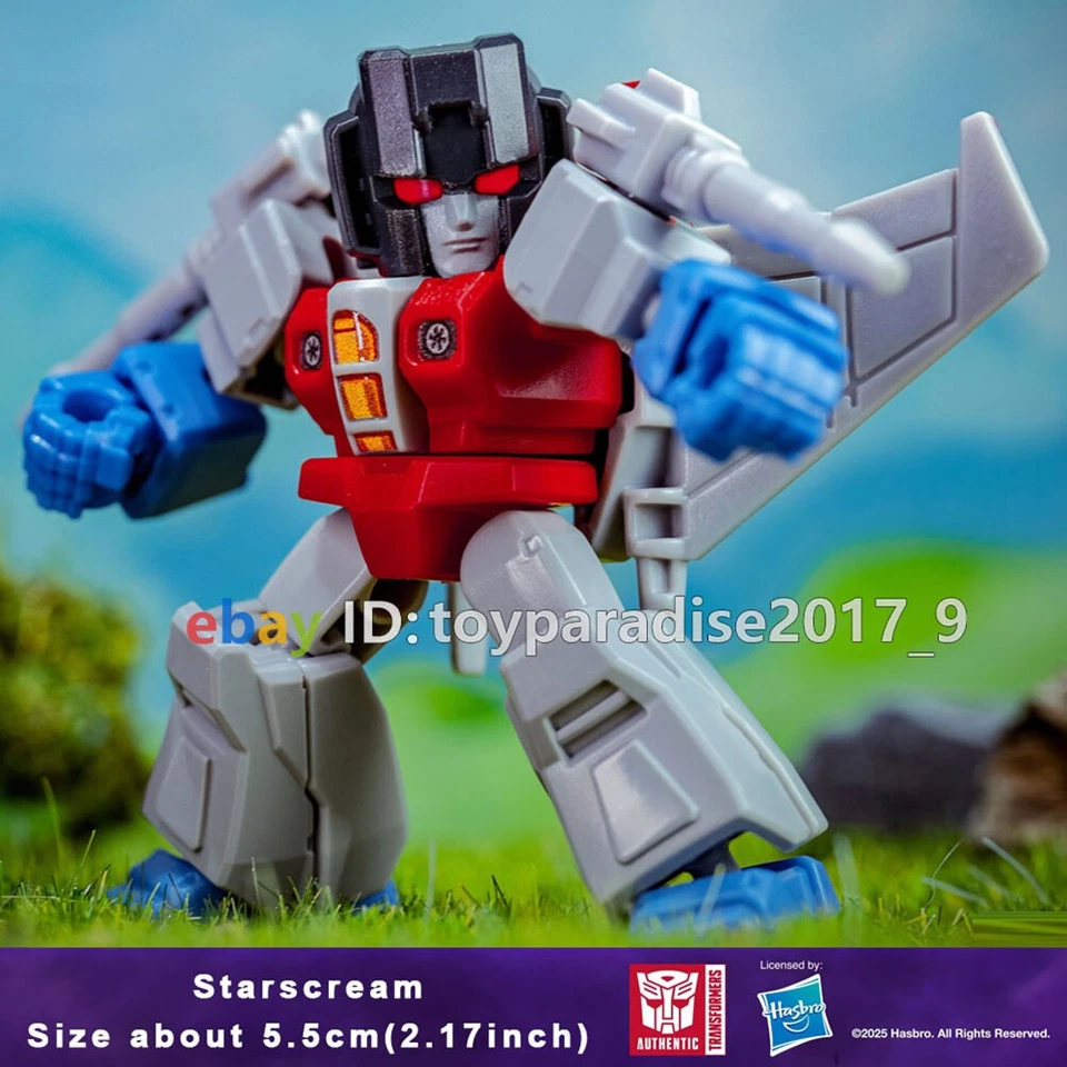 Blokees Transformers G1 Action Figure Model Kit Blind Box Starscream Or Set - Image 1 of 4