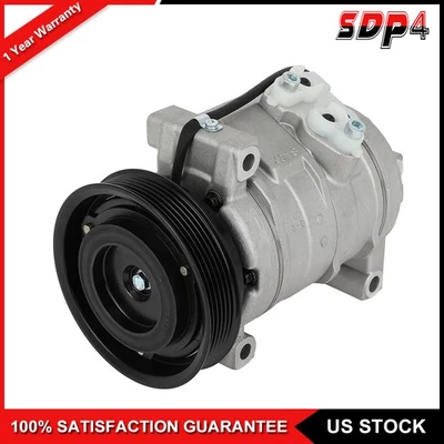 Compresor de aire acondicionado para Chrysler 300 2005-2008 5,7 L Dodge Challenger 6,1 L 2008-2010 Foto 1 de 4