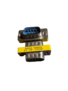 Gender Changer Stecker/Stecker, 9Pin, Adapter 2 Stück - Bild 1 von 1