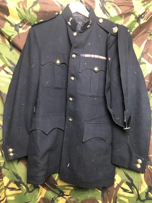 Original British Army Signal Corps Majors Dress Jacket - WW2 Service - 45" Chest - Image 1 of 4