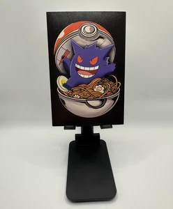 Gengar PokeBall Ramen Print - Bild 1 von 1