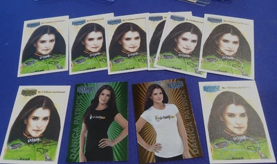 9 DANICA PATRICK 2010 ECLIPSE DP1 DP2 #27 BLUE GOLD PRESS PASS NRMT OR BET - Image 1 of 3