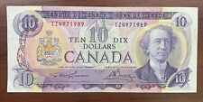1971 Canadian Ten Dollar Banknote 10$ Bank Of Canada
