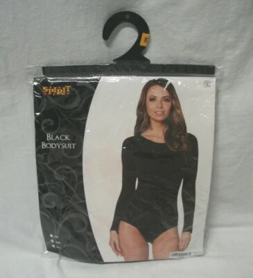 Womens Size S/M Black Long Sleeve Bodysuit by Spirit - Image 1 of 4