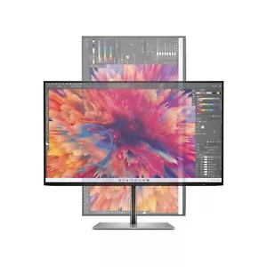 HP Gaming Monitor Z24q G3 1440p QUAD HD 24" IPS 5ms HDR 90Hz TILT SLIM - Picture 1 of 8