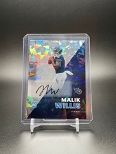 2022 Panini The National Malik Willis RC Auto Cracked Ice /12