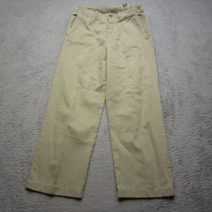 Buck Mason Japanese Twill Field Chino Pants Mens 30 Beige Wide Leg Work - Picture 1 of 14
