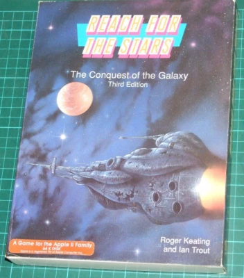 Reach For The Stars by SSG for Apple II+,IIe,IIc,IIgs 1987 - Image 1 of 4