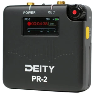 Deity PR-2 Stereo Pocket Audio Recorder Lavalier Microphone Recording Interview - Picture 1 of 14