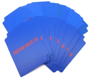 25 Docsmagic.de Trading Card Divisor Azul - Separador de Cartas Azul - Magic The Gathering PKM YG - Imagen 1 de 2