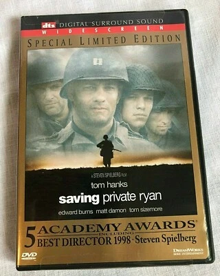 Saving Private Ryan Tom Hanks Widescreen DVD Special Limited Edition Matt Damon  - Image 1 of 2