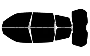 PreCut All Side Window Premium Film Any Tint Shade For Subaru Forester 2009-2013 - Foto 1 di 10