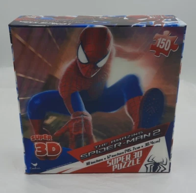 The Amazing Spider-Man 2 Movie Super 3D 150 Piece Jigsaw Puzzle SEALED - Image 1 of 4