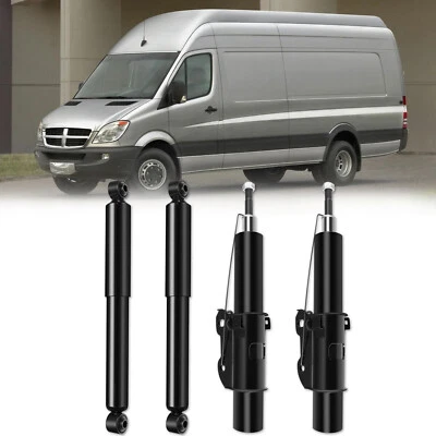 For 2010-2018 Mercedes-Benz Sprinter 2500 Front Rear Gas Struts Absorbers Shocks - Image 1 of 4