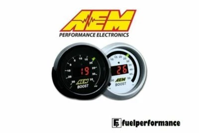 GENUINE AEM Digital Boost Gauge -30~35psi, 30-4406 - Image 1 of 3