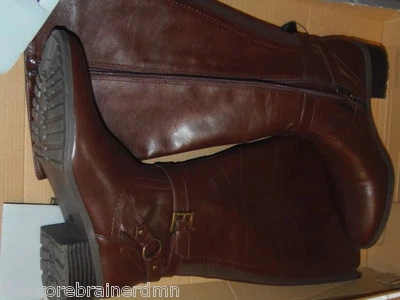 LIZ CLAIBORNE - WOMENS - BOOTS - LC GABREY - BROWN - SIZE 7M/W  RETAILS @ $120 - Image 1 of 3