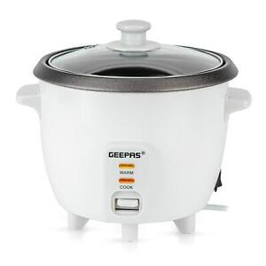 0.6 L Electric Automatic Rice Cooker Non-Stick Pot Keep Warm Cup & Spatula White