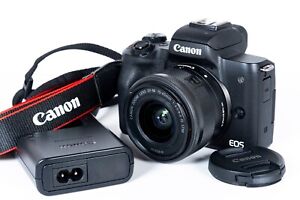 Canon EOS M50 4K Mirrorless Digital Camera Kit with EF-M 15-45mm Lens Kit
