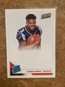 2019 Damien Harris Panini Next Day Rookie Error SSP MISSING AUTO - Picture 1 of 2