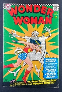 Wonder Woman (1942) #165 VG+ (4.5) Paper-Man Ross Andru - Picture 1 of 2