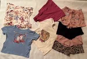 The Childrens Place Girl Size 18-24 M Lot 8pcs Cowgirl Hat Horse - Picture 1 of 12