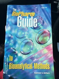 The BioPharm Guide To Bioanalytical Methods (PB, December 2001) - Picture 1 of 2