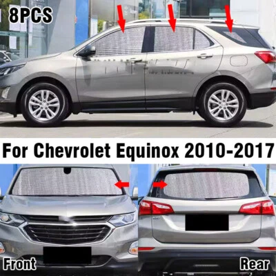Parabrisas de privacidad para ventana delantera trasera para Chevrolet Equinox 2010-17 Foto 1 de 4