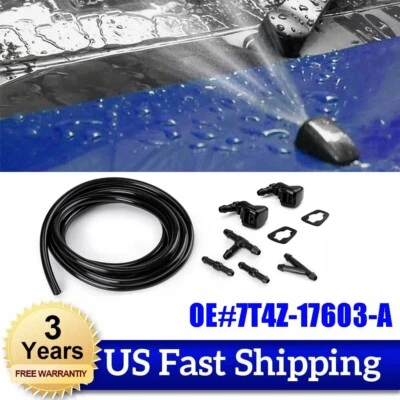 Para Ford Edge 2007 2008 2009 2010 limpiaparabrisas pulverizador de agua lavadora boquilla chorro Foto 1 de 4