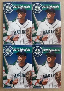 2010 POCKET SCHEDULE [4] SEATTLE MARINERS FRANKLIN GUTIERREZ NM/MT 00206 - Picture 1 of 5