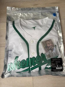 SHINee TAEMIN Ephemeral Gaze Baseball Jersey Uniform White long Photocard set - Picture 1 of 3