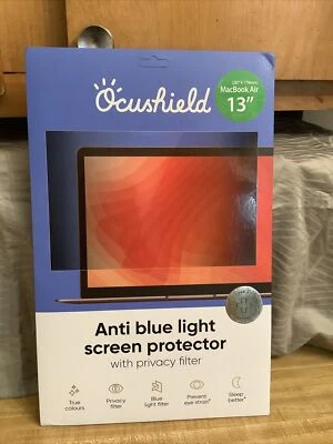 Ocushield Anti Blue Light Screen Protector With Privacy Filter For Macbook Air13 - Image 1 of 4