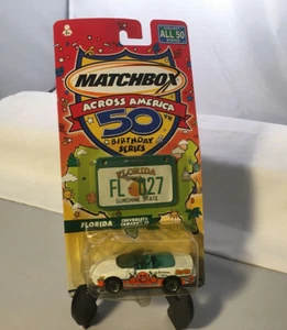 Matchbox Across America 50th Birthday Series FLORIDA 2001 CAMARO SS ORIG PKG !! - Picture 1 of 10