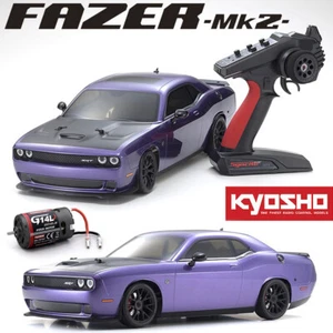 NEW Kyosho Fazer Mk2 1/10 Dodge Hellcat Purple Challenger On-Rd Touring Car - Picture 1 of 7