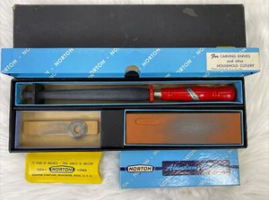Vintage 1865- 1960 Norton Multi-Knife Sharpener System - Picture 1 of 3