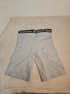 Juicy Couture Grey Spandex shorts 2X stretch - Picture 1 of 5