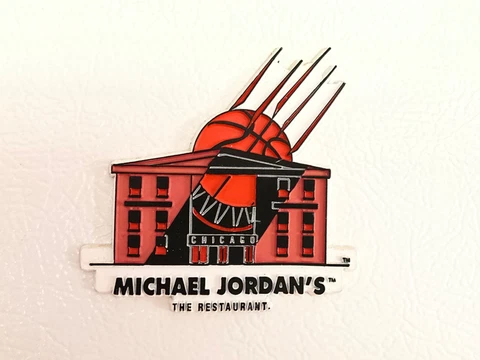 Vintage Michael Jordan’s The Restaurant Magnet 1990’s Cover