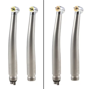 Dental E-generator Shadowless Ring LED/6 Lamp Optic High Speed Handpiece 2/4Hole - Picture 1 of 45